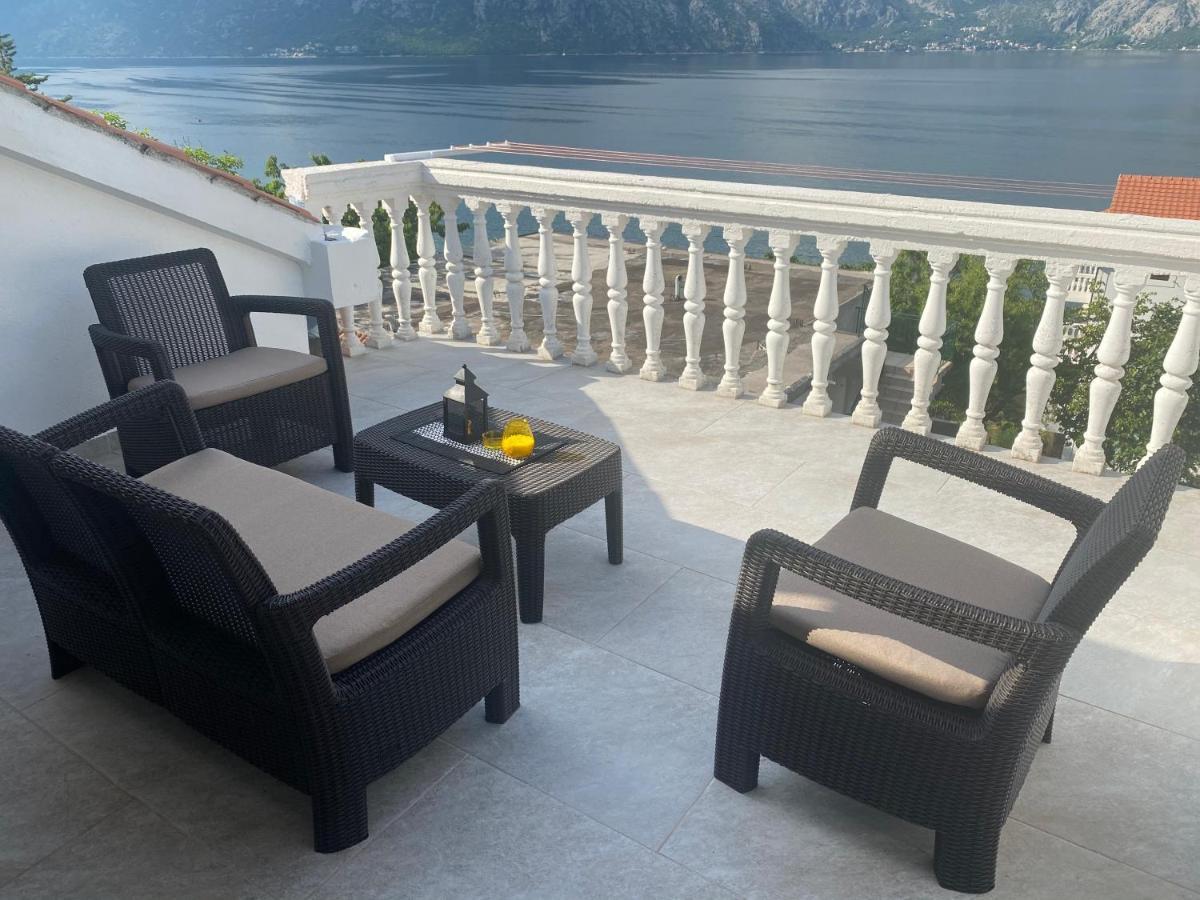 Lux Boka Sea View Apartment Κότορ Εξωτερικό φωτογραφία