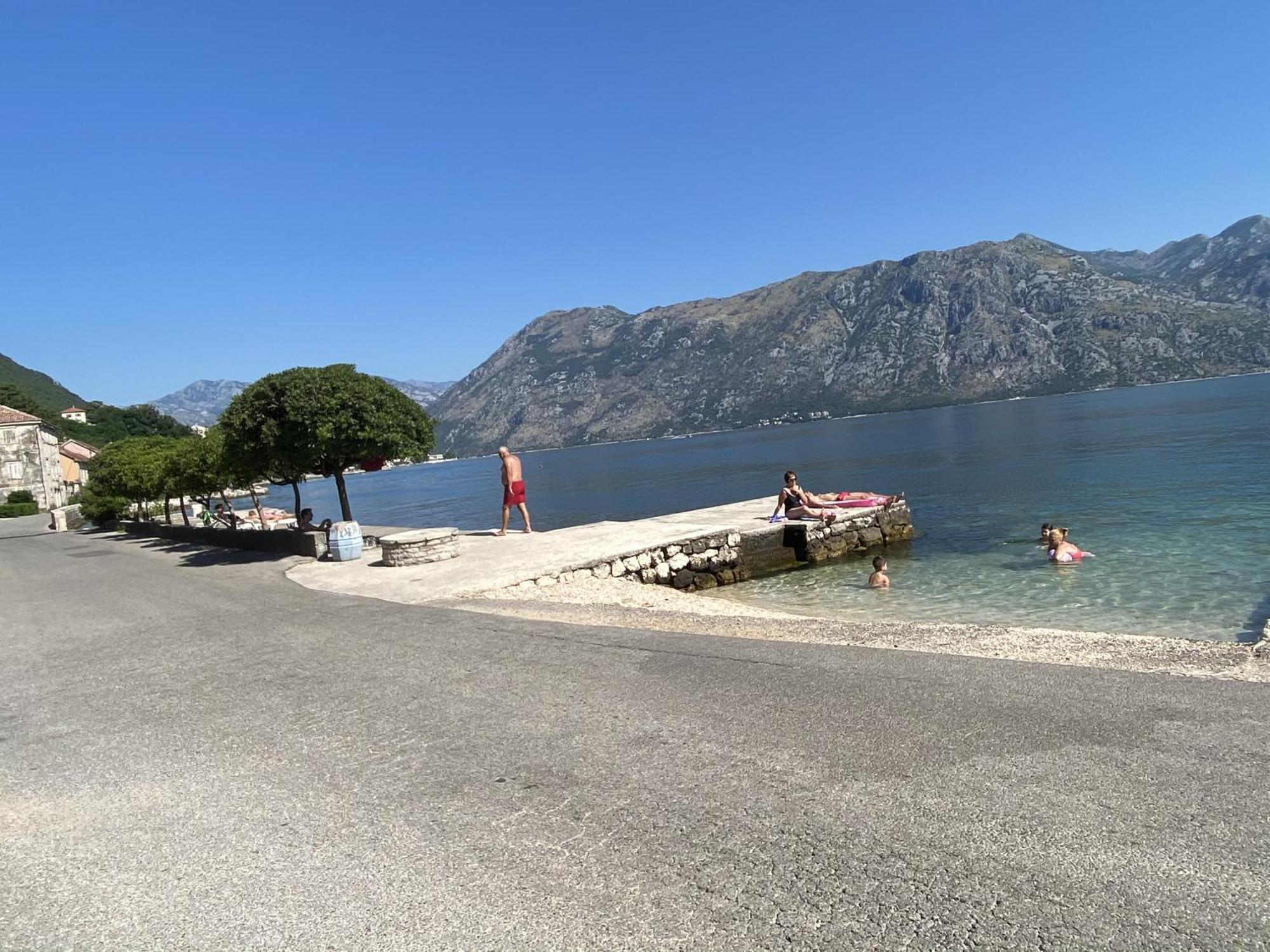 Lux Boka Sea View Apartment Κότορ Εξωτερικό φωτογραφία